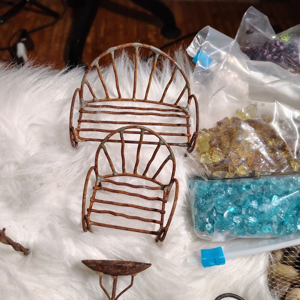 Fairy Garden Figures And Accessories Mixed LOT - Picture 10 of 13